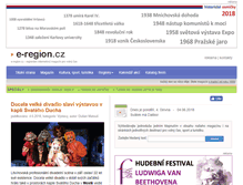 Tablet Screenshot of e-region.cz